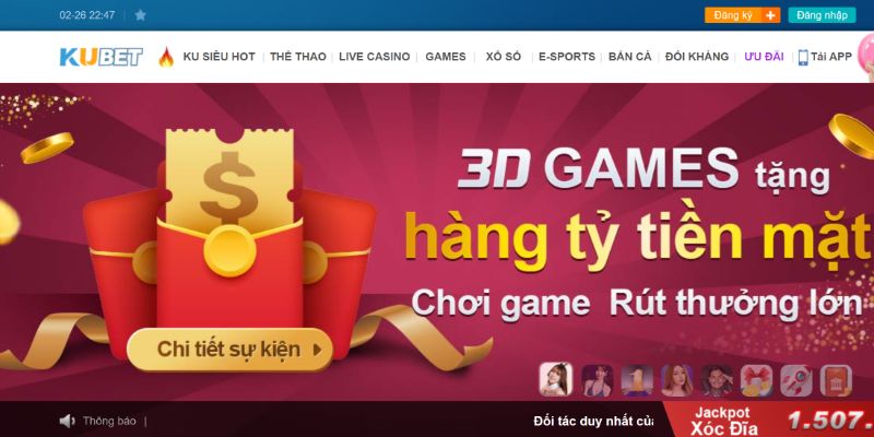 Đăng ký Kubet - Giao diện nhà cái Kubet